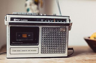 Radio mit Kassettendeck